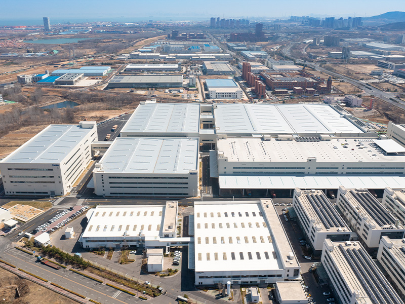 โครงสร้างเหล็กสำหรับโรงงาน