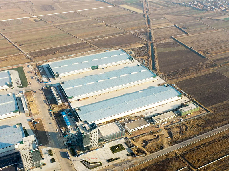 gudang struktur baja ringan