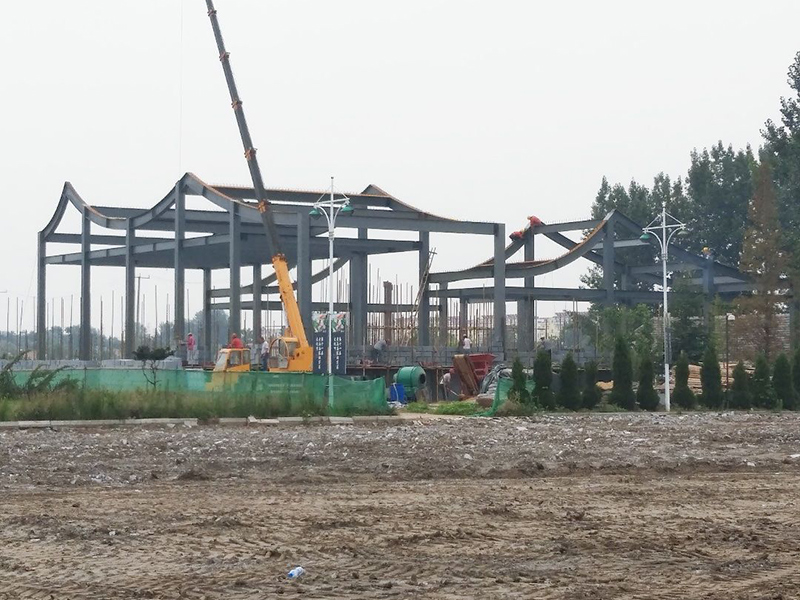 Museum Rigid Steel Frame Building Solution for Cultural Use