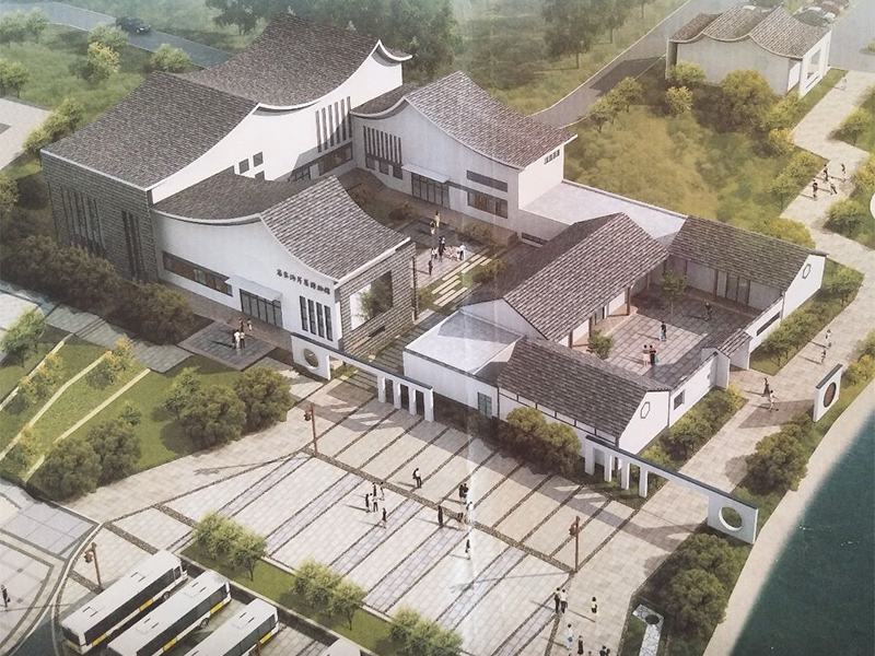Museum Rigid Steel Frame Building Solution for Cultural Use