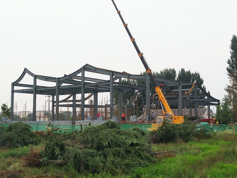 Museum Rigid Steel Frame Building Solution for Cultural Use
