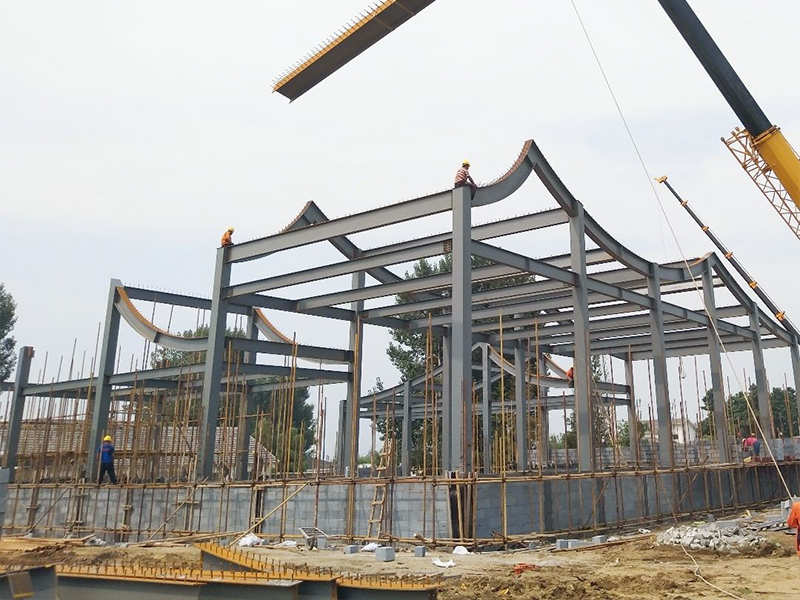 Museum Rigid Steel Frame Building Solution for Cultural Use
